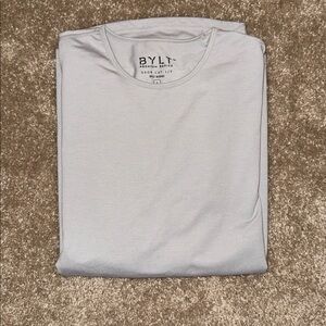BYLT Drop Cut Premium Basics Long Sleeved Tee